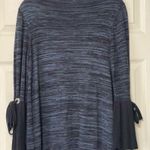ViVi By Violet Weekend Women's Blue and Black Sweater Dress Size M Size M Photo 4