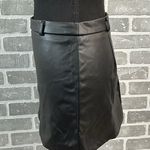 ZARA  | Faux Leather | Black MINI Skirt | Women’s Size Small | Soft Leather Photo 3