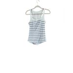 Lululemon Run First Base Small Green White Striped Tank Photo 6