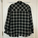 House of Harlow 1960 Tweed Crop Top Shacket Set Size Small Black Photo 2