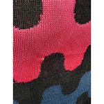 Missoni Knit Zigzag Pattern Sleeveless Halter Dress Black Multi 2 Y2K boho retro Photo 9