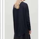 COS  Black Back Drape Cardigan Photo 4