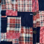 Vintage Y2K Patchwork Button Up Pink Blazer Size M Photo 5