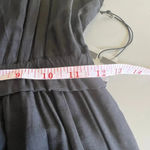 HYFVE  maxi halter dress black S dark romantic prairie date night tiered feminine Photo 7