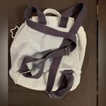 Icing Y2K light wash distressed mini backpack with American flag appliqué. NWOT Photo 5