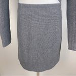 Sophie Rue  Wool Blended Monique Cropped Blazer and Mini Skirt Set in Charcoal Photo 2