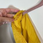 Lulus  Peak Party Vibe Satin Tiered Tie-Back Midi Dress NWT Gold XS Photo 8