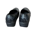 Easy Street Clogs Womens 9 Black Silver Metallic Nursing Shoes Slip Resistant Photo 3