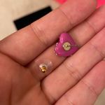 Betsey Johnson  heart earrings. Photo 3