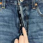 Levi's Levi’s Premium Dark Wash Ribcage Shorts Photo 2