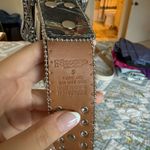 Nocona Leather Studded Western Belt Brown Photo 1