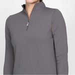 EIS Cool Sun Shirt Long Sleeve 1/4 Zip Gray Equestrian‎ Shirt Size XL Photo 0