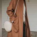 Only Child Sonora Hooded Wool Coat in Umber Brown Photo 0