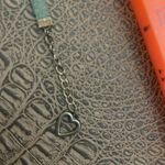 Green Faux Leather “Live Laugh Love” Wrap Bracelet Photo 8