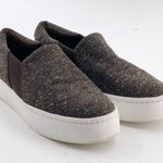 Vince  chocolate brown tweed platform sneaker 9 Photo 0