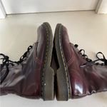 Dr. Martens women’s vegan 1460 cherry red Cambridge boots size 8 Photo 7