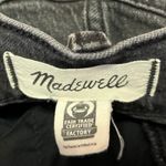 Madewell  The Perfect Vintage Black High Waisted Flared Denim Jeans Size 29 Photo 3