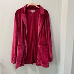 Blakely Women's Velvet Blazer - Fuchsia, size L/XL Photo 7