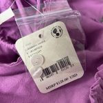 Free People  Desert Days Mini Pleated Dress Dramatic Orchid Cotton Large NWT Photo 10