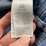 Boden Denim Jean Women's Size 12 32x25 Flared Cropped Ankle Raw Hem Medium Wash Blue Photo 5