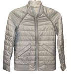 Lululemon The Bomb Bomber Quilted Reversible Jacket Grey Size 2 Photo 0