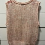 St. John Andrew  Pink Plaid Sweater Vest Photo 2