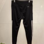 Adidas  womens athletic black leggings size L Photo 4