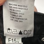 Driftwood  Jeans Jackie Lace Trim Raw-hem Slim Jeans Black Stretch Denim Size 28 Photo 9