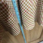 Good Luck Gem women’s Houndstooth Dress in Red and Brown size L Photo 4