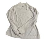 Reebok Womens Ladies White Long Sleeve Floral Athletic Stretch ShirtTop Size XL Photo 1