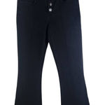  Black Cropped Flare Leg Jeans Size 24 Cotton Citizen Flare Jeans Photo 0