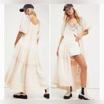 Free People Sunday Stroll Maxi Dress In Ivory size XS oversized dress fits Med Photo 2
