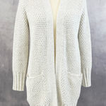 Abercrombie & Fitch Abercrombie Fitch Womens Open Front Cardigan M Chunky Longline Cozy Layering Photo 0
