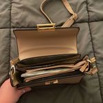 BRAND NEW! Taupe purse with adjustable strap. 5 separate compartments Photo 3