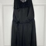 Xhilaration Womens Black LBD Lattice Back Lightweight Sun Dress Size Small Photo 4