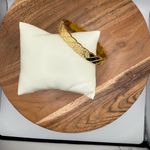 Gold Diamond Pattern Bracelet Photo 2