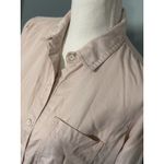 Old Navy  Light Pink Collared Button Up Shirt, Medium Photo 2