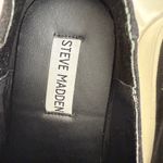 Steve Madden  Black Furry Slip-On Sneakers Photo 1