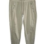 Athleta Womens Activewear Beige Trekkie North Jogger Pants Size 8 Photo 0