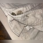 Chico's Chico’s 100% Linen Cropped Pant in Off White - size 1.5 (med/10) Photo 5