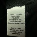 Olivia Grey Daily Look Crepe Romper Size Medium Ruched Sleeve Tie Waist Black Photo 4