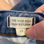 Madewell High-Rise Slim Boy Jeans Photo 5