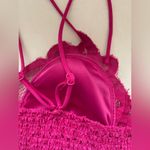 Zenana Outfitters NWOT Hot Pink Top Lace Bra Size 3X Photo 4