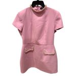 Nadine Merabi Simone Pink Pearl Mini Dress Photo 6