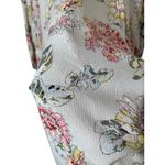 Billabong  Floral Print Kimono Top Criss‎ Cross V Neck Rayon S/M Photo 7