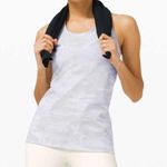 Lululemon NWOT Cool Racerback incognito Camo Jacquard Alpine White Starlight Photo 3