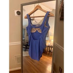 Speedo  One Piece Blue Swimsuit Bathingsuit Size 12 Photo 1