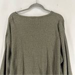 Alfani Round Neck Long Sleeve Sweater Womens XL Green Photo 7