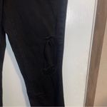 Old Navy  Rockstar High Rise Super Skinny Distressed Black Jeans Size 12 NWT Photo 3