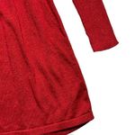 Free People  Red Shimmer Mock Neck Sweater Dress | U.S. Woman’s XSmall Photo 7